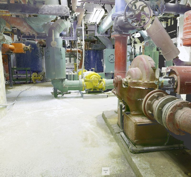 KFUPM Services Underground Tunnel 3D Scanning